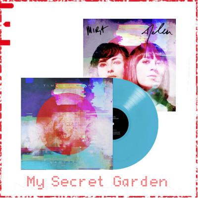 Ladytron ‎- Time's Arrow Turquoise + Signed Print UK Vinyl LP (2023) ***READY TO SHIP from Hong Kong***